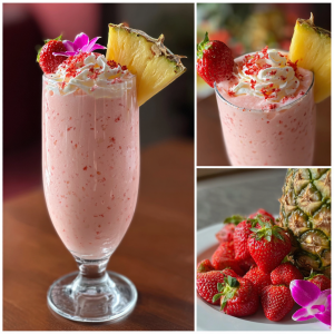 Strawberry Piña Colada Smoothie