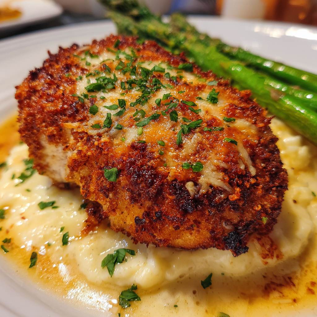 Longhorn Steakhouse's Parmesan Crusted Chicken