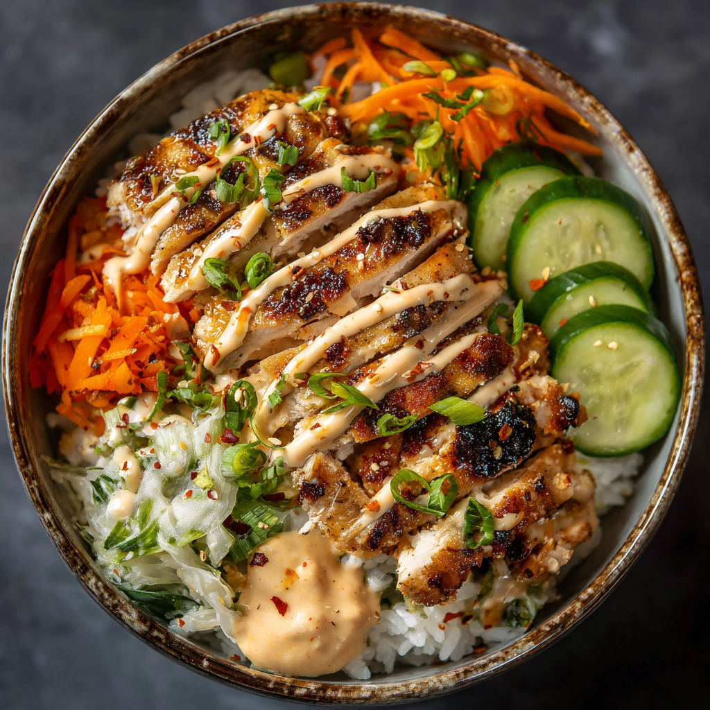 Bang Bang Chicken Bowl