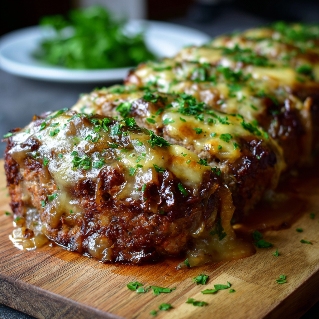 French Onion Meatloaf