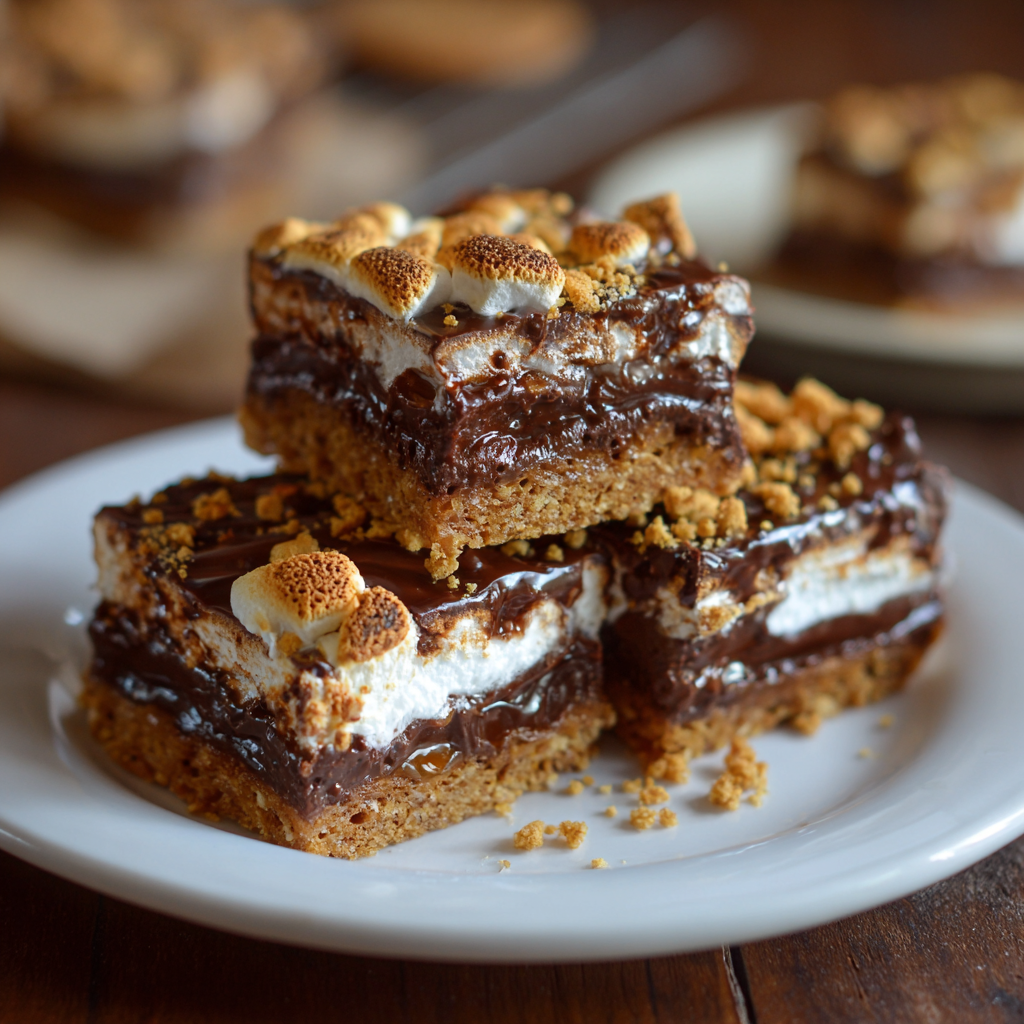 Golden Grahams S'Mores Bars
