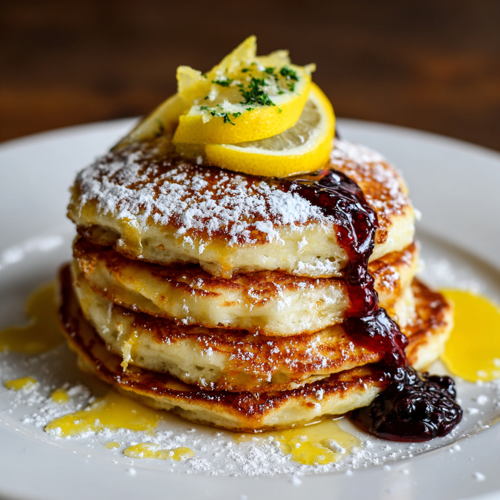 Lemon Ricotta Pancakes