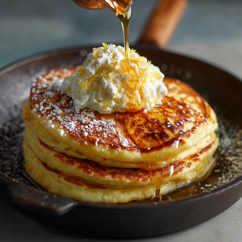 Lemon Ricotta Pancakes