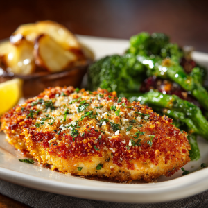 Longhorn Steakhouse's Parmesan Crusted Chicken