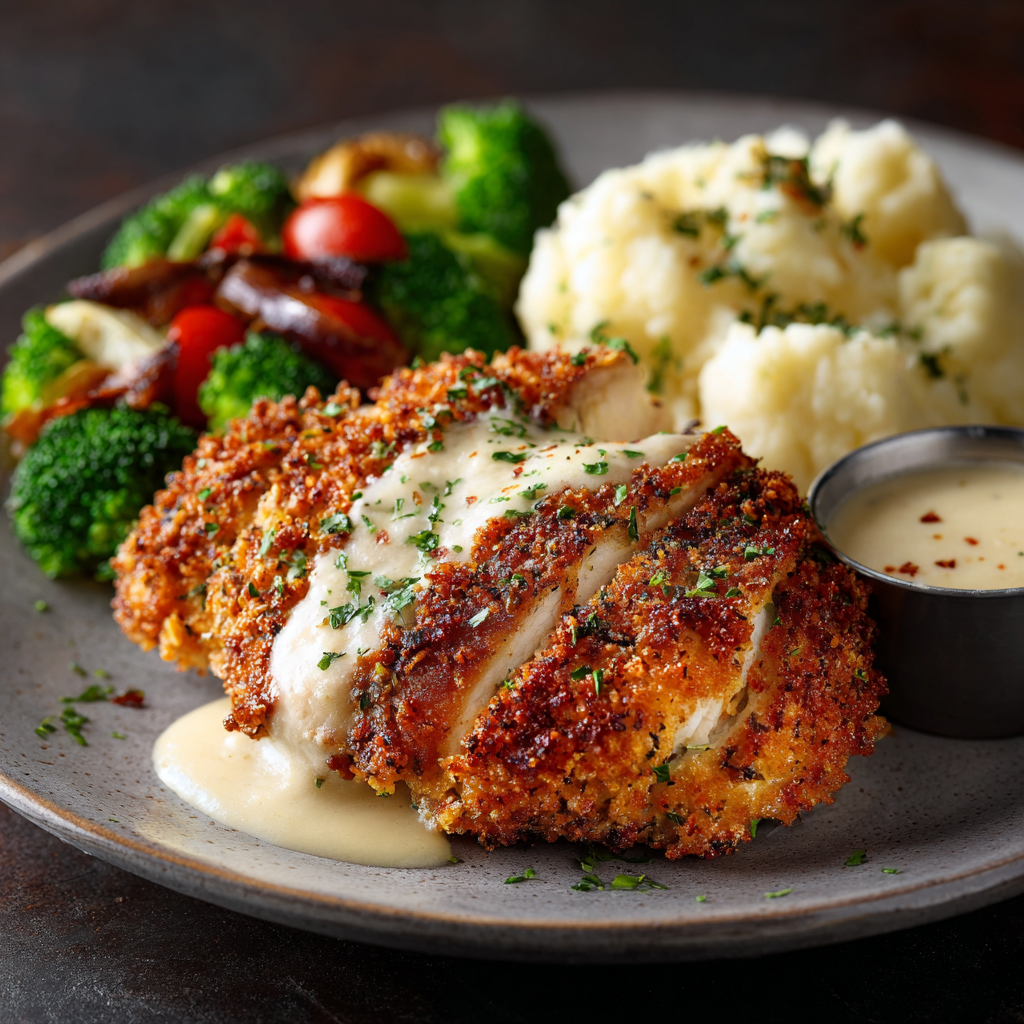 Longhorn Steakhouse's Parmesan Crusted Chicken