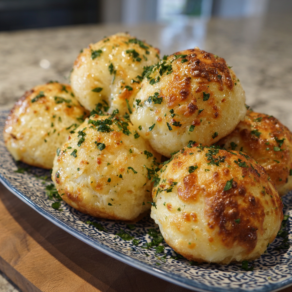 cheesy garlic butter bombs