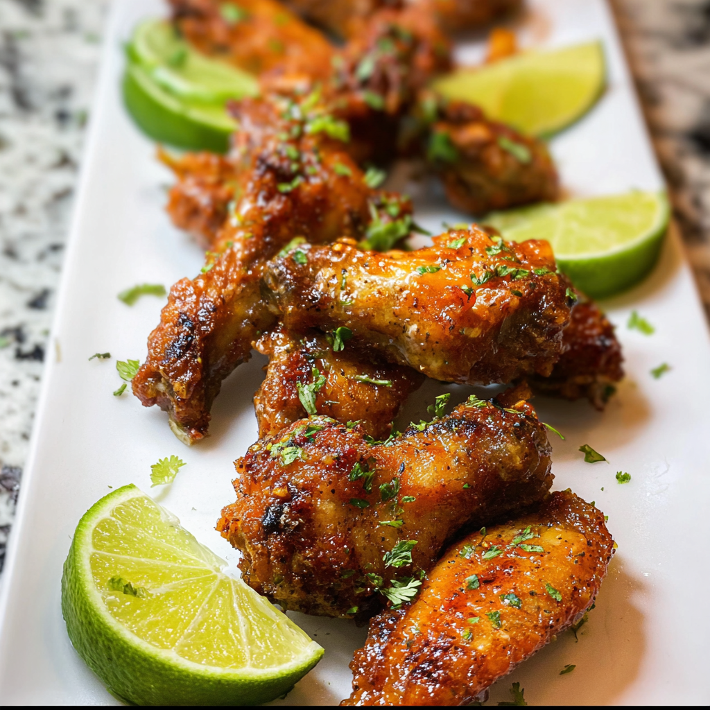 Spicy Mango & Lime Wings