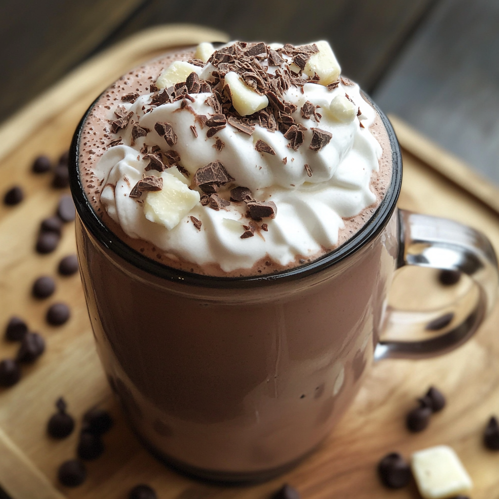 Homemade Whipped Hot Chocolate