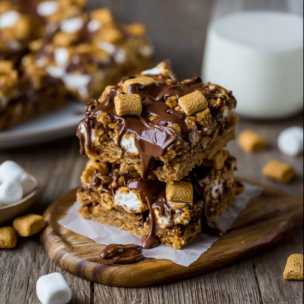 Golden Grahams S'Mores Bars