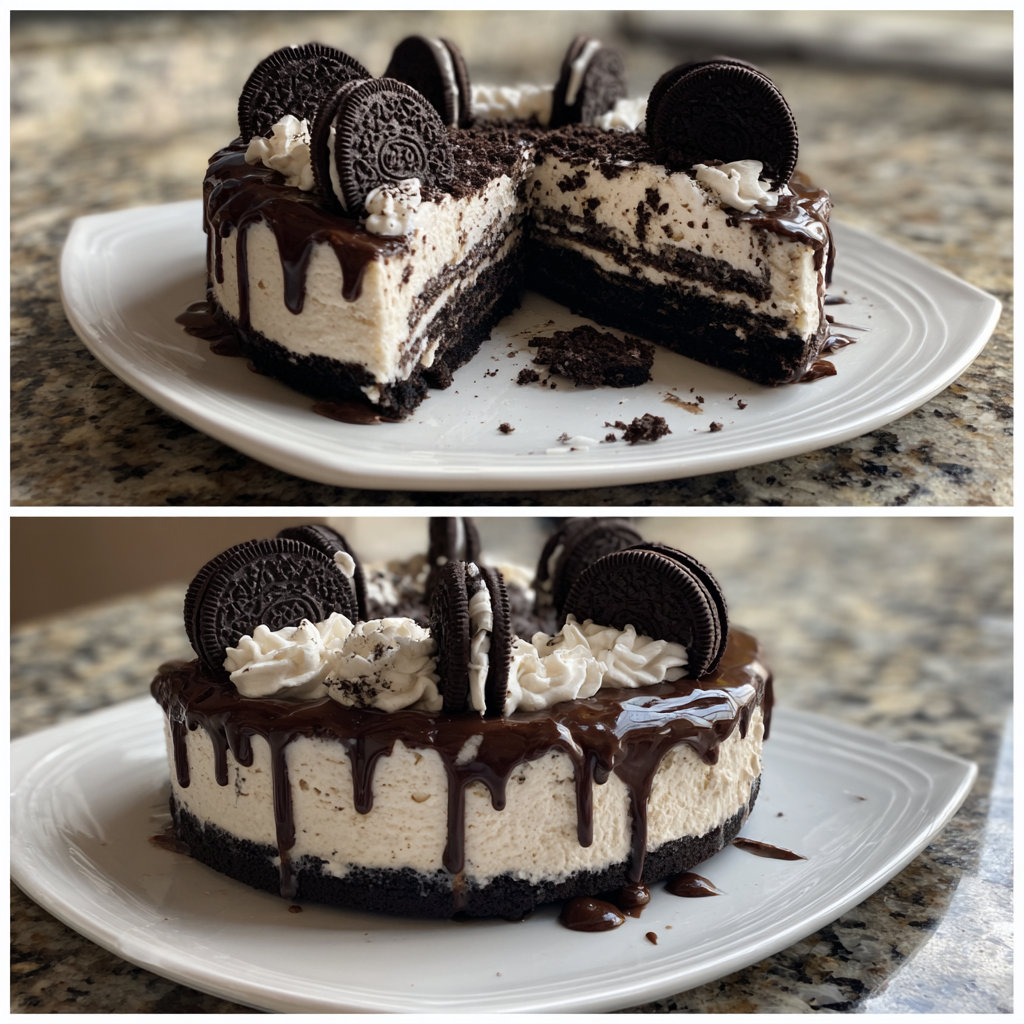Oreo Ice Cream Cake