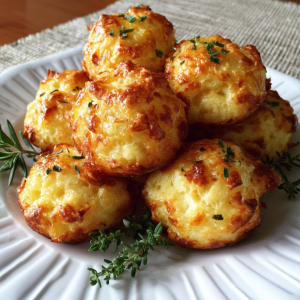 Mashed Potato Cheese Puffs