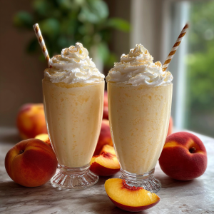 Copycat Chick-Fil-A Peach Milkshake