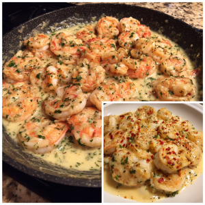 Creamy Garlic Shrimp