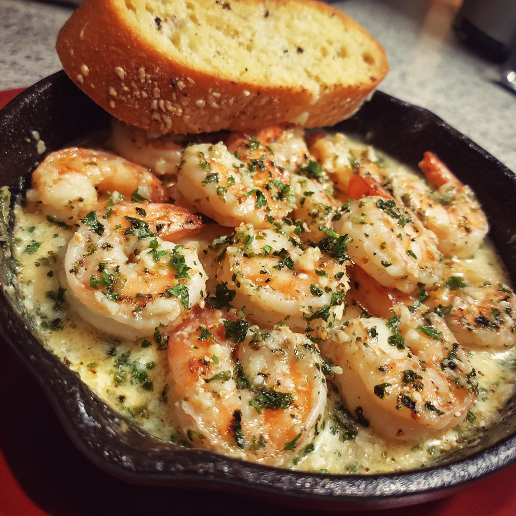 Creamy Garlic Shrimp