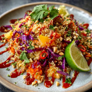 Thai Quinoa Crunch Salad