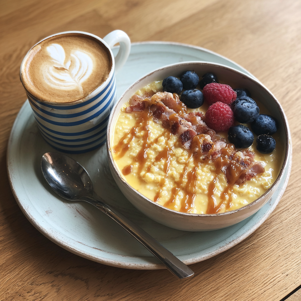 Oatmeal Custard Breakfast