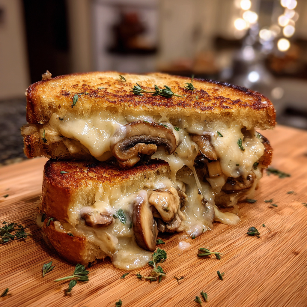 Easy Swiss Mushroom Melt