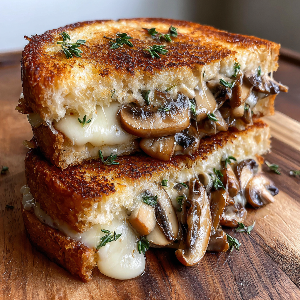 Easy Swiss Mushroom Melt