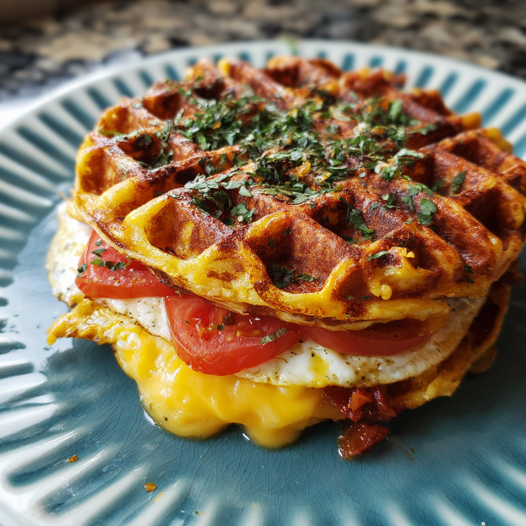 Egg & Cheese Chaffles