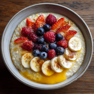 Oatmeal Custard Breakfast