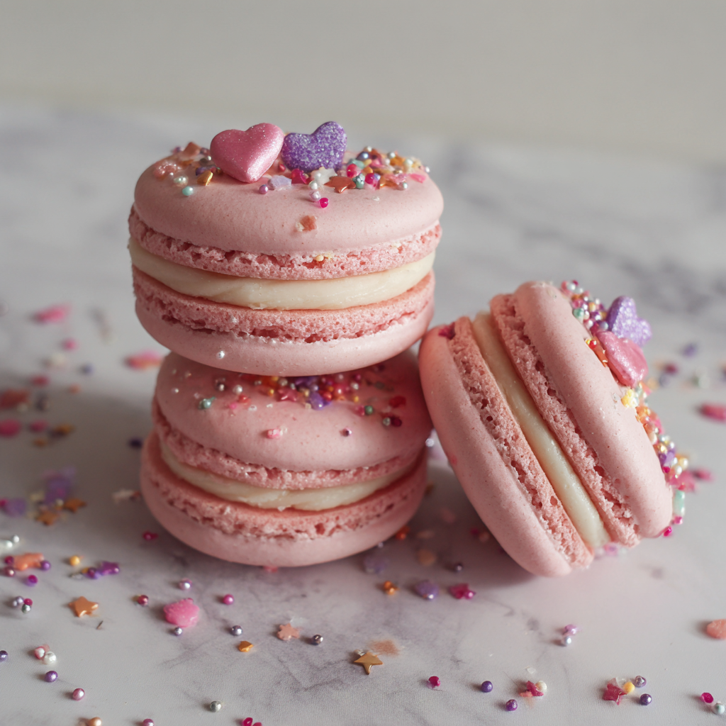 Pink Macarons