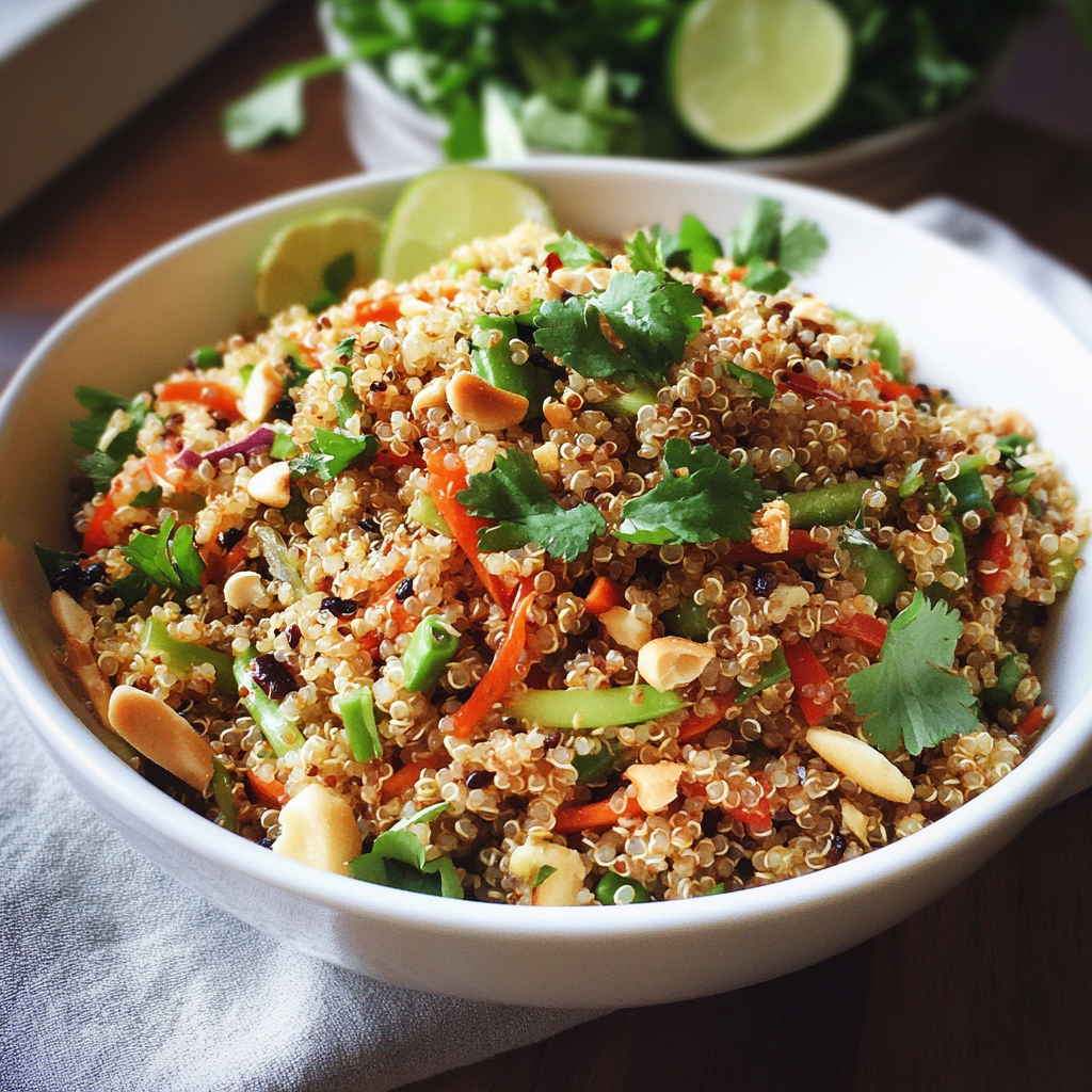 Thai Quinoa Crunch Salad