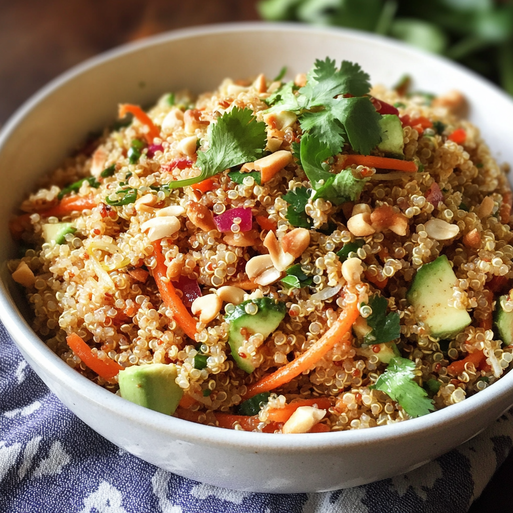 Thai Quinoa Crunch Salad