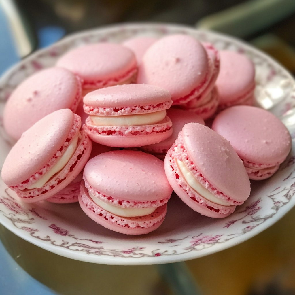 Pink Macarons