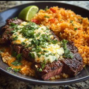 Steak & Queso Rice