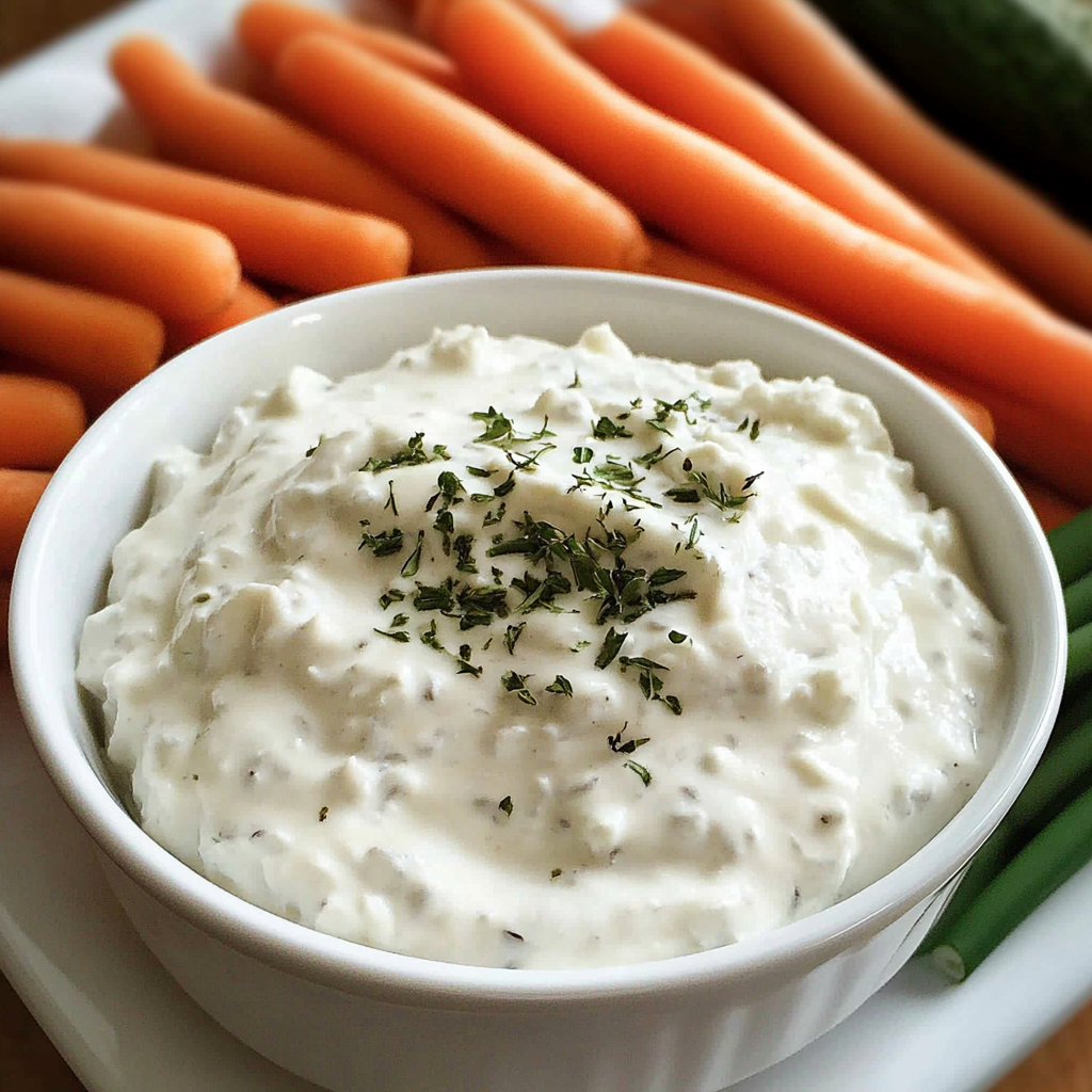 Cottage Cheese Ranch Dip