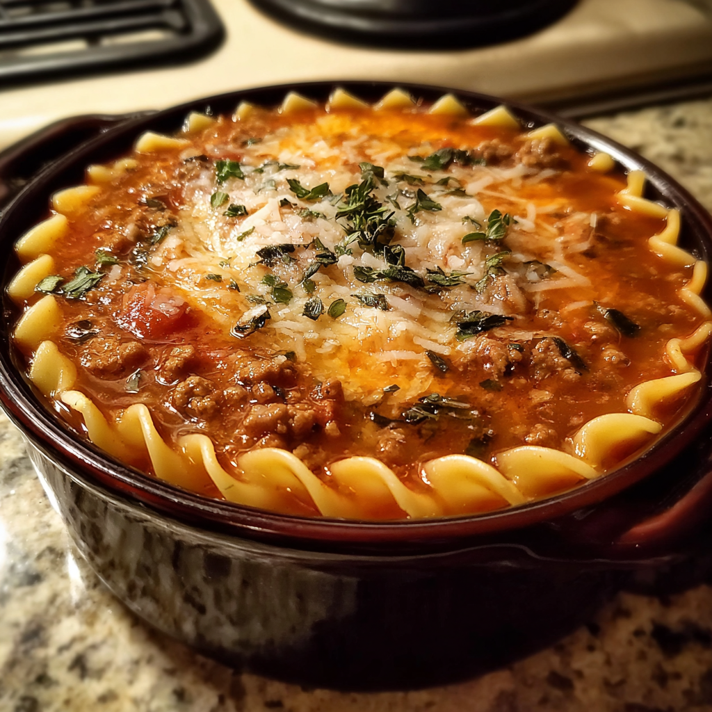 Lasagna Soup
