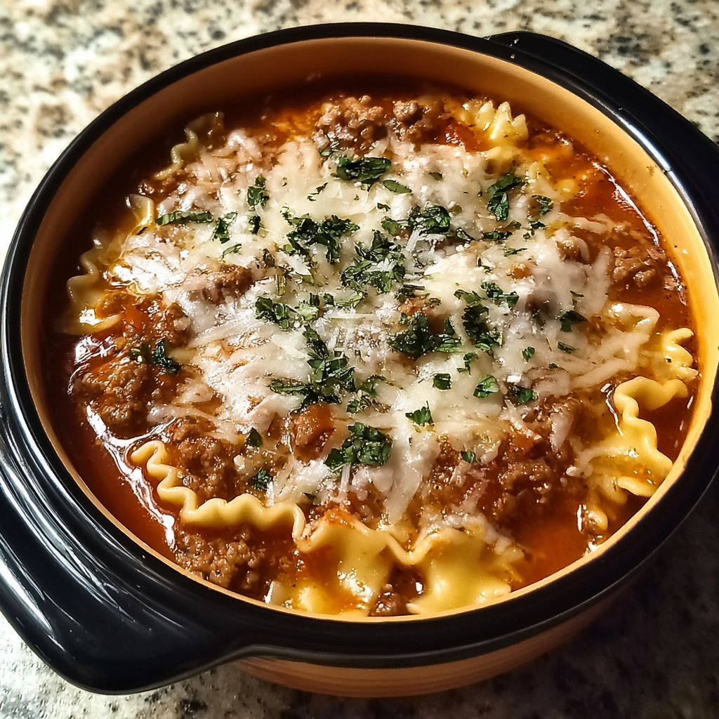 Lasagna Soup