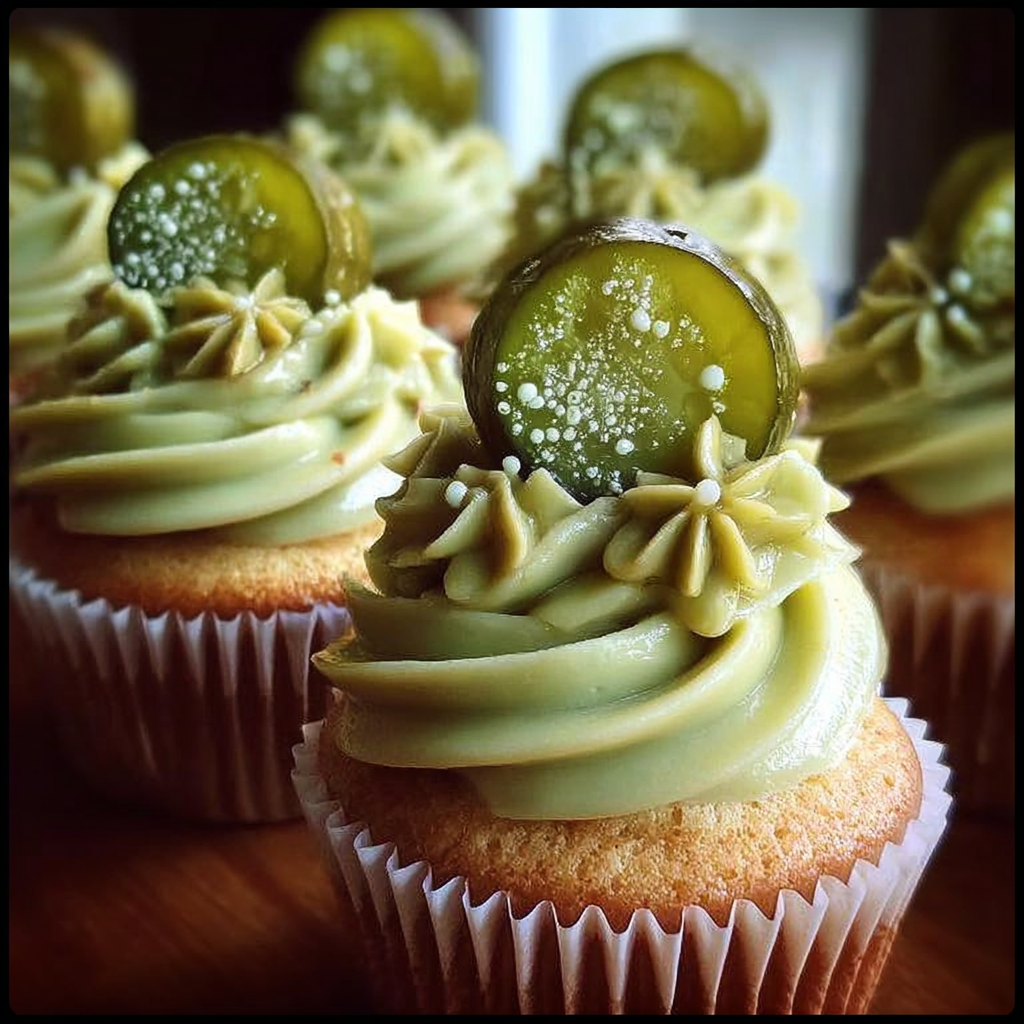 Pickle Cupcakes
