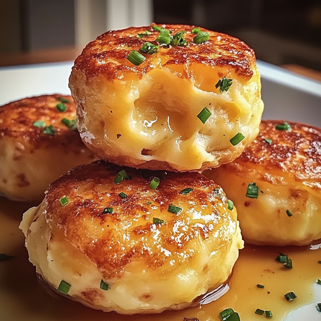 Mashed Potato Cheese Puffs