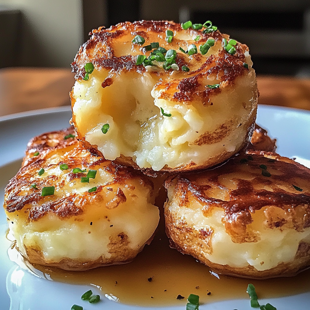 Mashed Potato Cheese Puffs