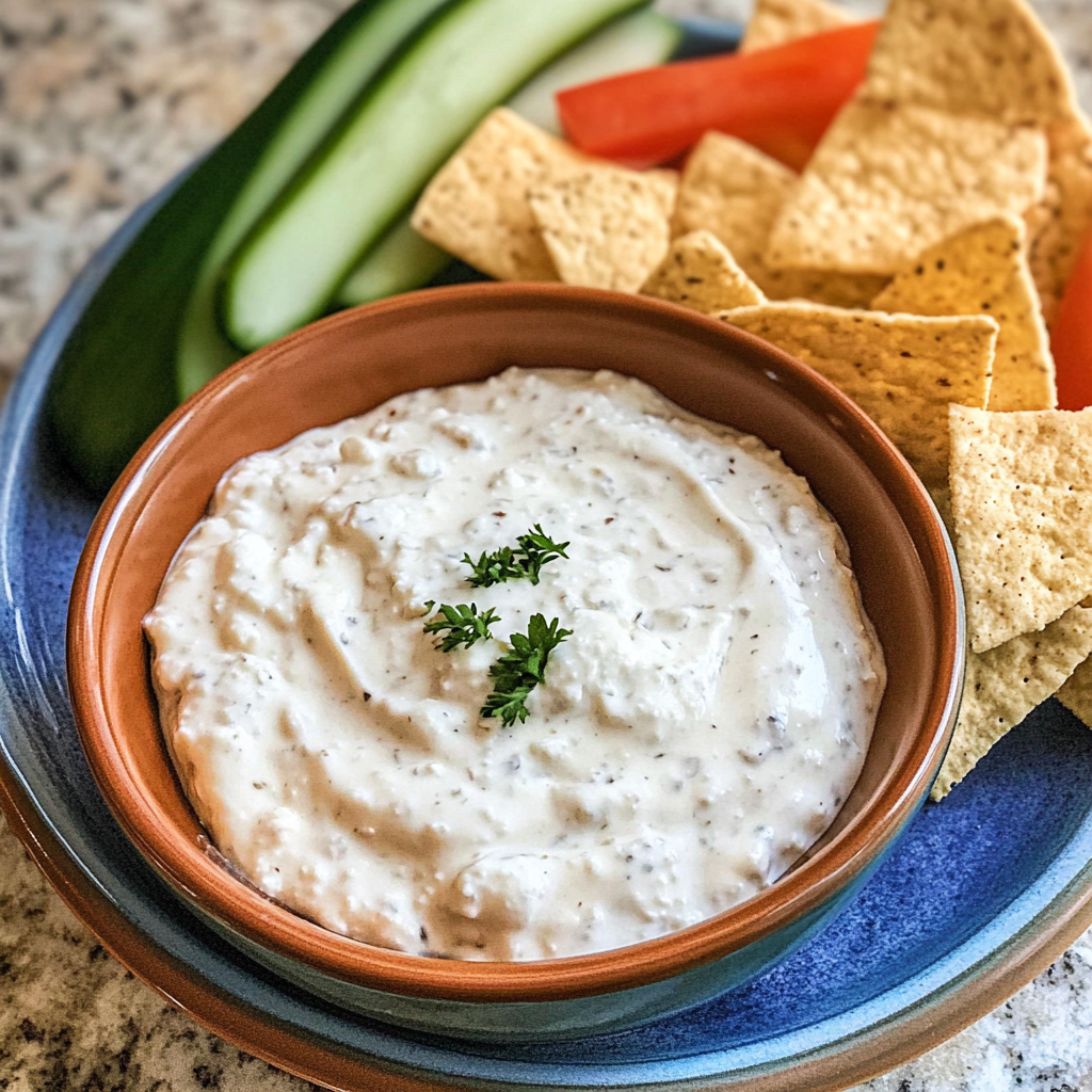 Cottage Cheese Ranch Dip
