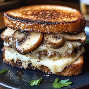 Easy Swiss Mushroom Melt