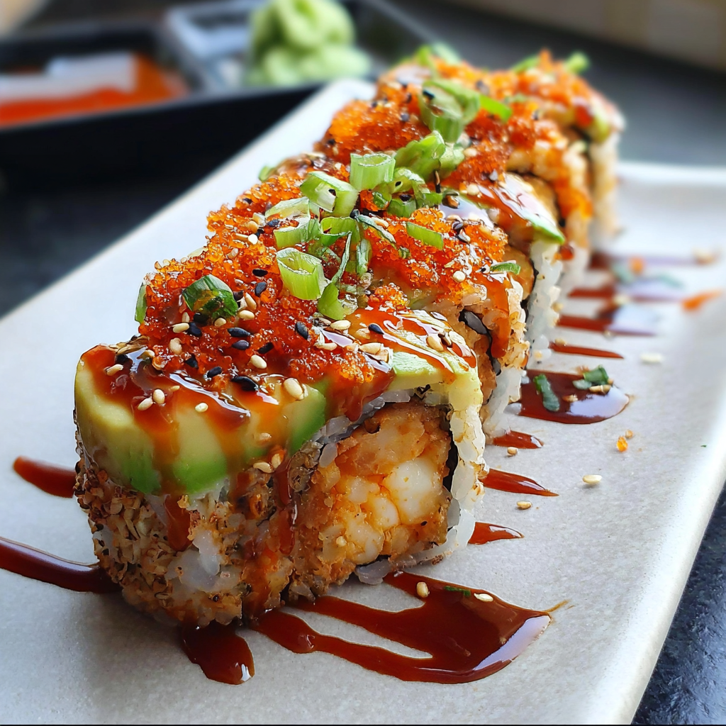 Spicy Volcano Roll Recipe