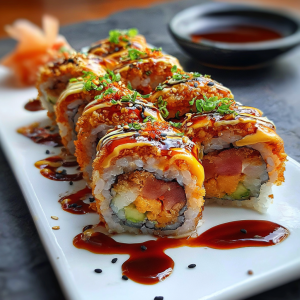 Spicy Volcano Roll Recipe