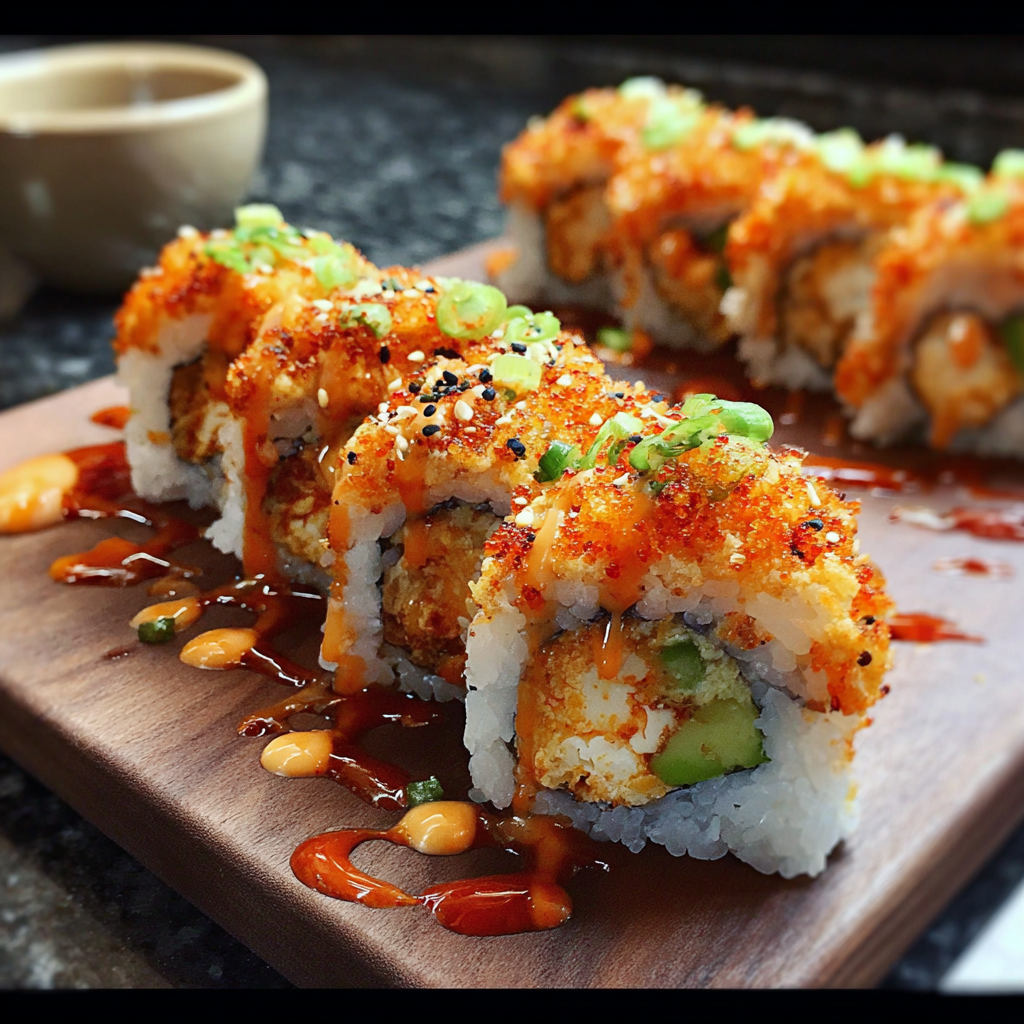 Spicy Volcano Roll Recipe
