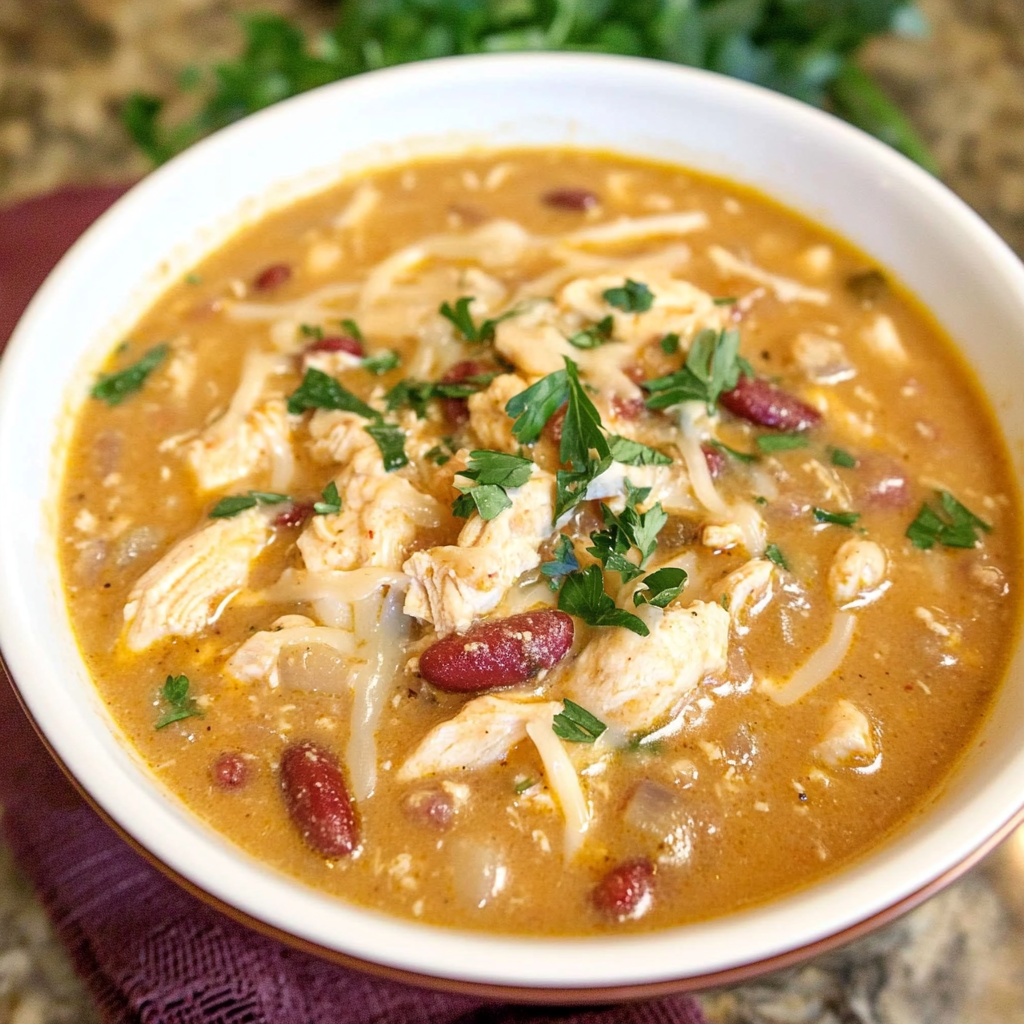 Cajun White Chicken Chili