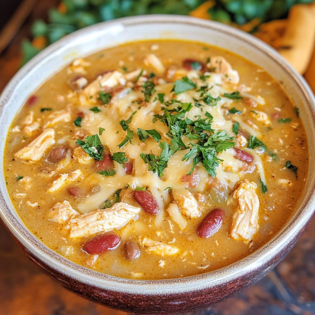 Cajun White Chicken Chili