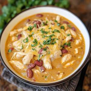 Cajun White Chicken Chili
