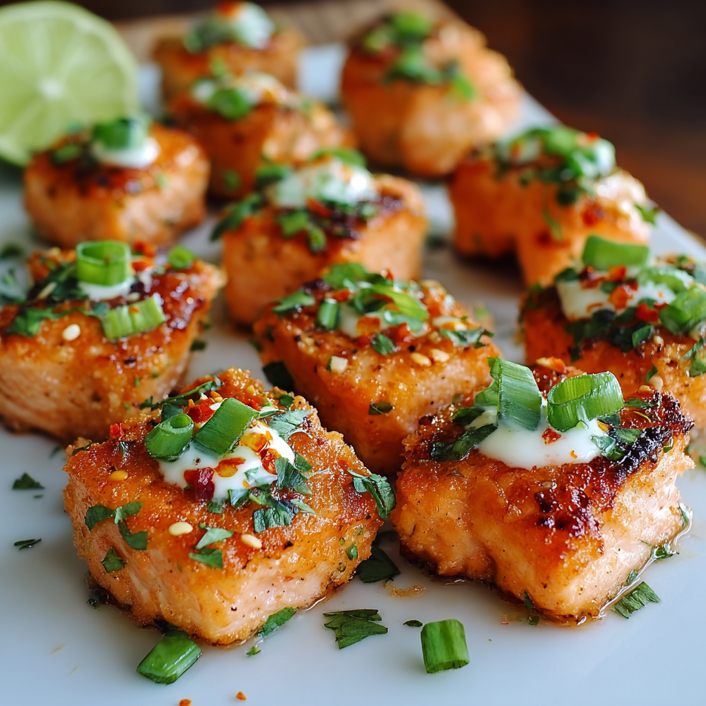 Bang Bang Salmon Bites