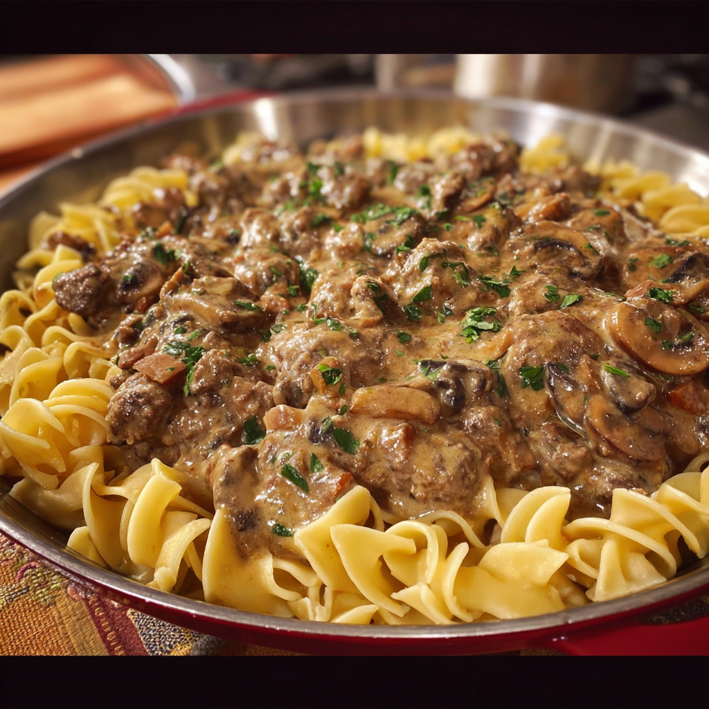Hamburger Stroganoff