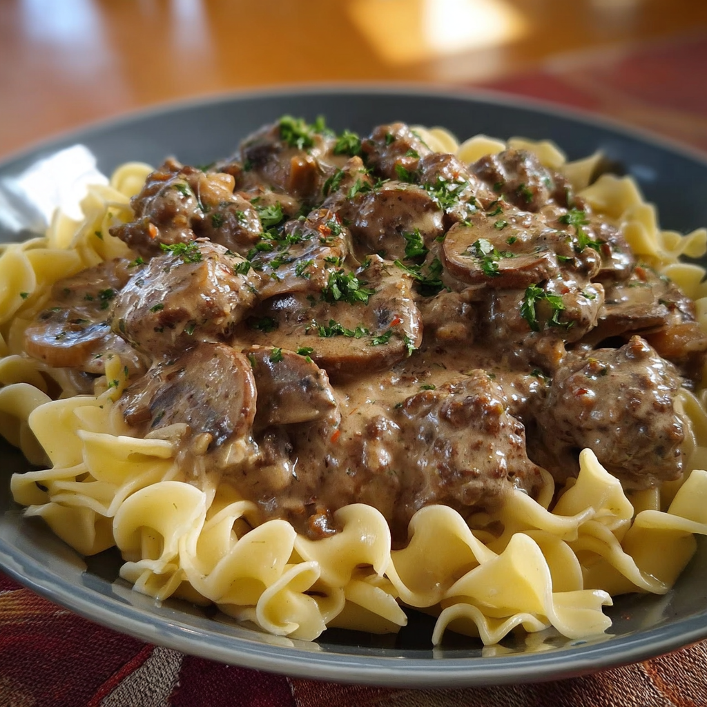 Hamburger Stroganoff