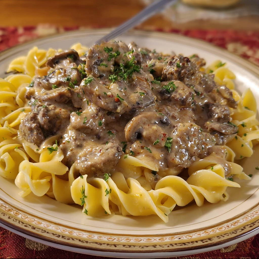 Hamburger Stroganoff